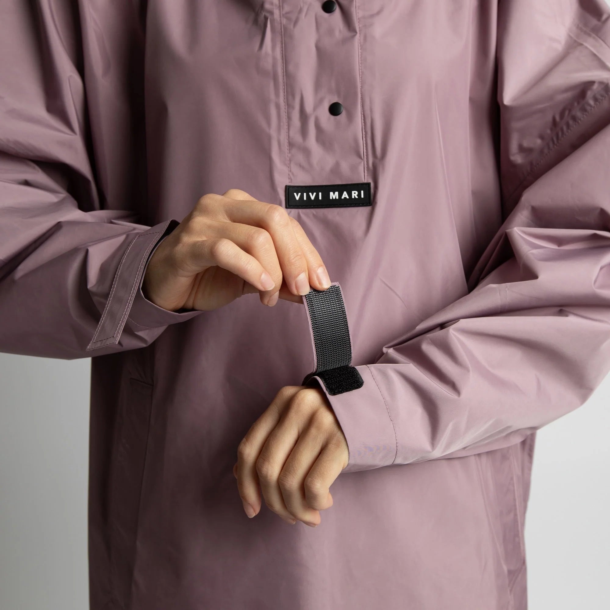 Regenponcho Uni | Ash Plum