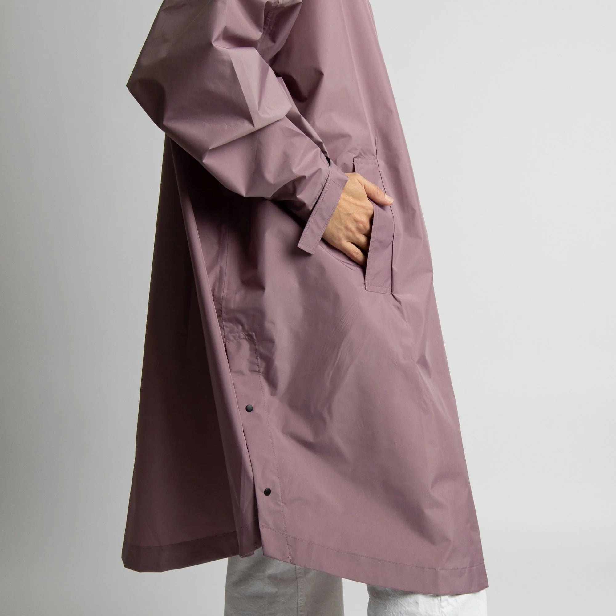 Regenponcho Uni | Ash Plum