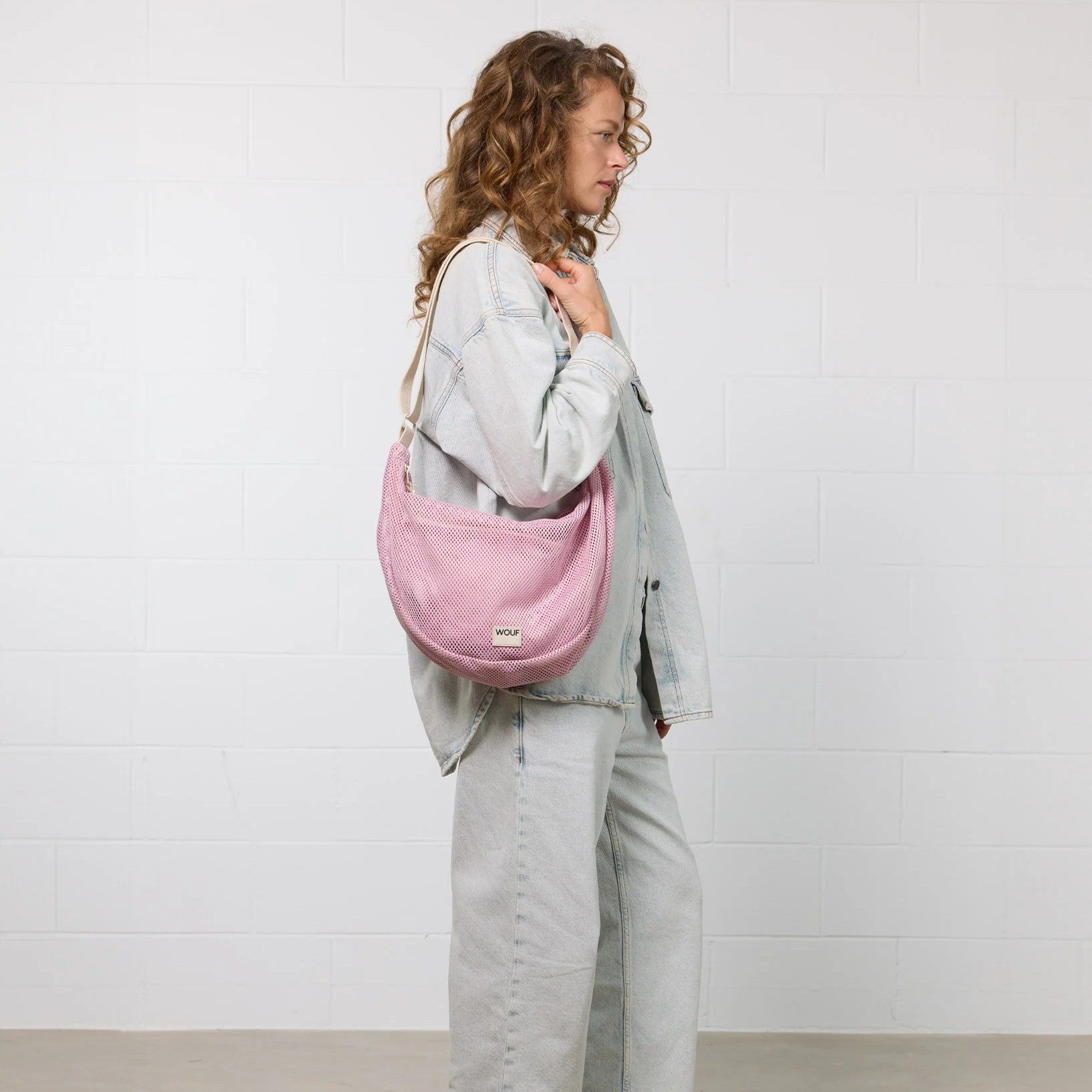 Large Crossbody Bag Blush von Wouf bei Frau Rabe Concept Store