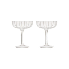 Lade das Bild in den Galerie-Viewer, Mizu coupe Champagnerglas 2er Pack OYOY

