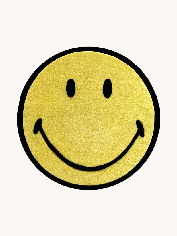 Teppich SMILEY | gelb
