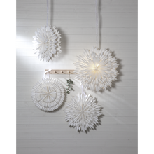 Lade das Bild in den Galerie-Viewer, Papierstern ICE 70 cm - WEISS
