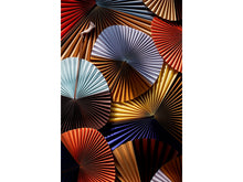 Lade das Bild in den Galerie-Viewer, SABA Colorblocking Fächer Broste Copenhagen multicolor  | rot hellblau creme
