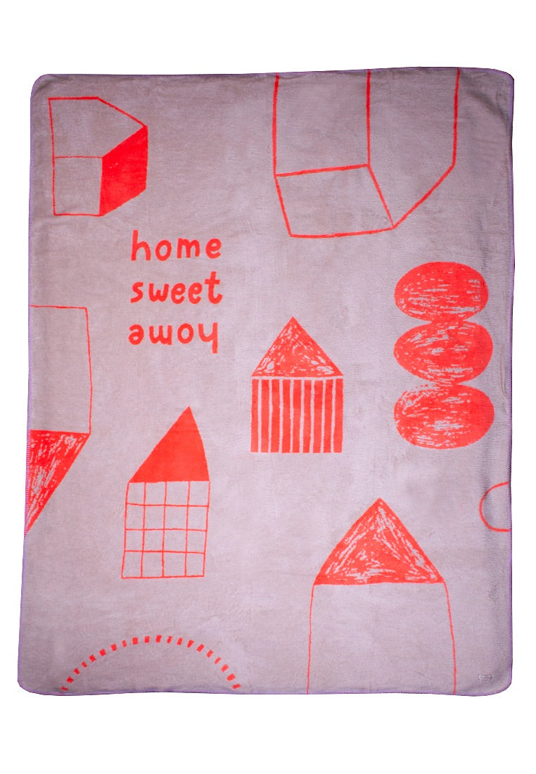 Kuscheldecke - Home sweet Home