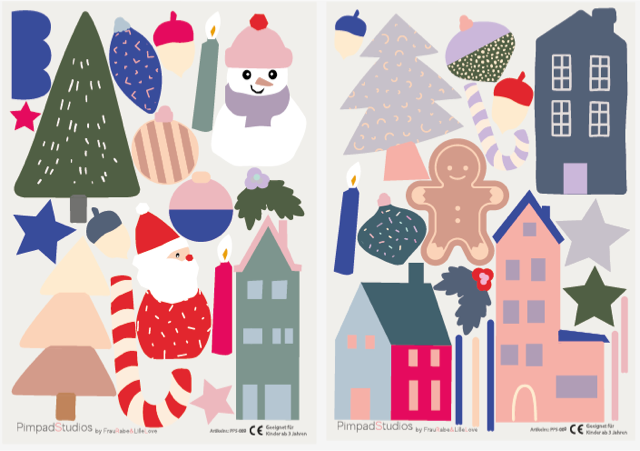 Pimpad Sticker | Christmas No 2