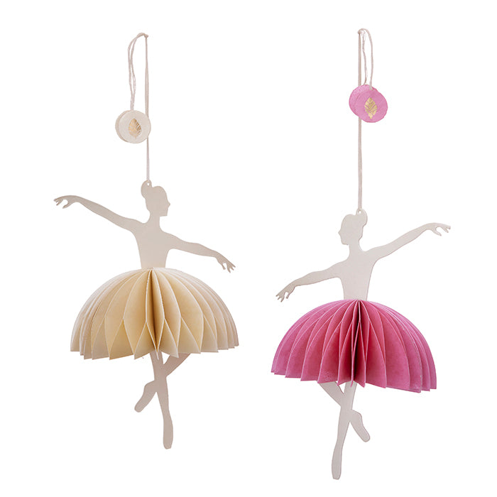 Papier Anhänger Evergreen Ballerina Candy 2 Stk.