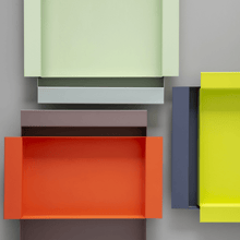 Lade das Bild in den Galerie-Viewer, Metall-Tablett Tray Ryo klein | diverse Farben
